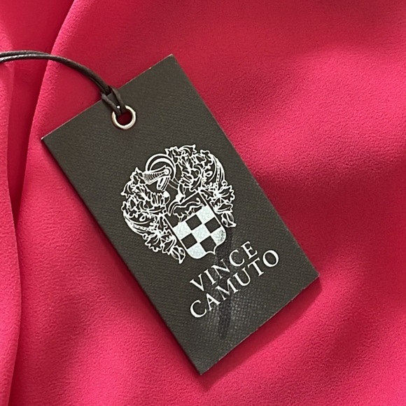 Vince Camuto Ruffle Sleeve Blouse Pink size S NWT - Picture 8 of 9